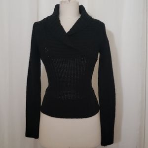 Sweater Project Black Sweater, Small